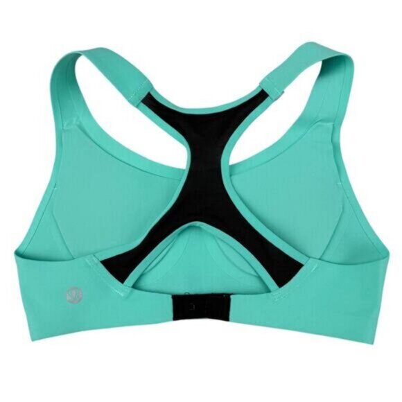 Lululemon Bitty Bracer Sports Bra (B-C cup) In Bali Breeze / Black Size 32A - Picture 5 of 8